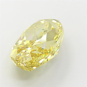 Diamant de laboratoire CVD certifié, jaune intense fantaisie, taille ovale radiante, pour la création de bijoux fins et luxueux - Product Image 6