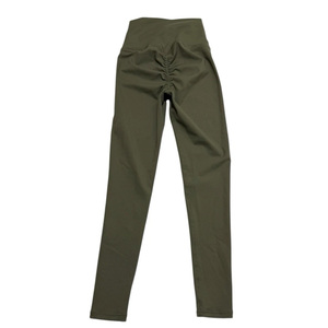 2026 Latest Design Affordable Price <b>Scrunch</b> <b>Bum</b> <b>Leggings</b> Green Gray Gradient Color Women - Product Image 1