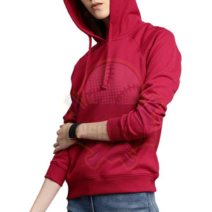 Sudadera con Capucha para Mujer, Color Sólido, Manga Larga, Tejido de Algodón Transpirable, Diseño con Bolsillo Frontal y Logotipo, para Otoño - Product Image 4