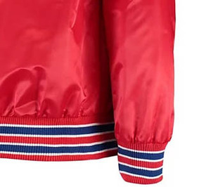 Best Quality Custom Women Satin Varsity Jackets Breathable Satin Material With Custom Basketball Logo For <b>Men</b> - Product Image 4