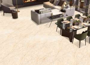 กระเบื้องพอร์ซเลนลายหินอ่อนพรีเมียม ขนาด 800x1600 1200x1800 750x1500 มม. กระเบื้องปูพื้นและผนังหรูหราสำหรับบ้านพักตากอากาศ - Product Image 6