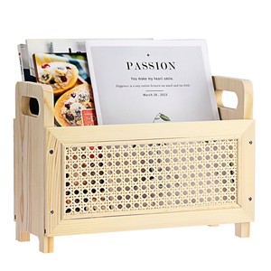 Porte-revues en teck conçu par des artisans - Vente en gros - Product Image 3