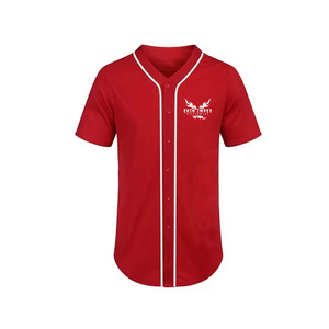Uniforme de baseball pour homme, pantalon de baseball blanc avec panneau latéral rouge, polyester respirant, coupe régulière, toutes saisons - Product Image 3