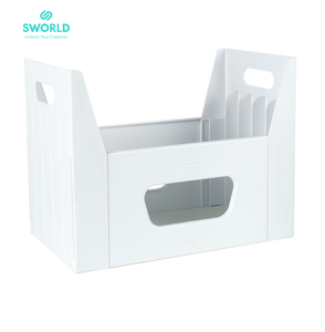 Modern Japandi Hanging Storage Box HIPS Material Sworld OEM/ODM Multi Color Durable <b>Organizer</b> PP Factory Model IP4435 - Product Image 4