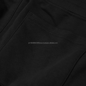 Vêtements actifs Fitness Gym entraînement Shorts de sport pour hommes coton français éponge respirant noir sueur court été Streetwear survêtement - Product Image 6