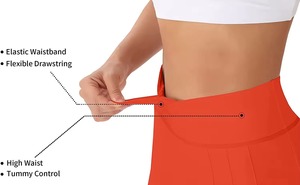 Womens Sports <b>Skirt</b> High Waist Athletic Tennis Skort with Built In Shorts Quick Dry Tennis <b>Skirt</b> Women Lightweight Running - Product Image 4
