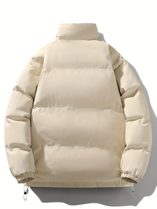 Chaqueta Acolchada de Invierno para Hombre, Ligera, Cálida, con Cierre Frontal, Ropa Exterior Informal para Clima Frío, Abrigo Cómodo para el Día a Día - Product Image 3