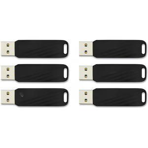 Clés USB 3.2 de 64 Go, lot de 6, connecteurs doubles USB-A et USB-C, stockage de données haute vitesse pour PC et smartphone - Product Image 1