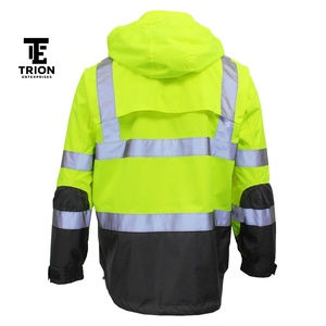 <b>Men</b> Premium High Visibility Workwear <b>Jackets</b> <b>Reflective</b> Safety Clothing for Construction Warehousing Transport and Maintenance - Product Image 5