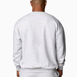 Ensemble de survêtement d'hiver pour homme 100% coton à séchage rapide pour l'entraînement et le jogging, comprenant un sweat à capuche et un pantalon de jogging - Product Image 2