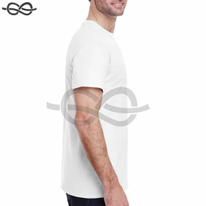 เสื้อยืดคอกลมผู้ชาย ผ้าฝ้าย 100% เนื้อหนา คุณภาพสูง ออกแบบโลโก้ได้ตามต้องการ ไซส์ใหญ่ สำหรับออกกำลังกาย เพาะกาย แขนสั้น แห้งเร็ว - Product Image 4