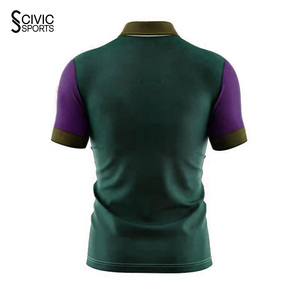 Custom <b>Bowling</b> Jerseys for Unisex OEM Factory Wholesale Dye Sublimation Eco-Friendly Breathable Team Shirts - Product Image 2