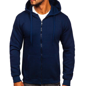 Sudadera con Capucha y Cremallera para Hombre, con Logotipo Personalizado, Cómoda, Informal, para Uso Diario, Estilo Urbano, Talla Personalizada - Product Image 3