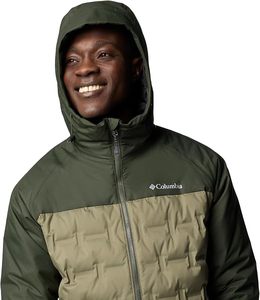 Men's Lightweight Windproof Hooded Winter Puffer <b>Jacket</b> with 100% Down Fill <b>Packable</b> Design Storage Pouch-Custom <b>Packable</b> Brand - Product Image 4