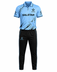 Uniforme de Cricket Elegante y Transpirable para Mayor Comodidad, Uniforme de Cricket Personalizado al por Mayor con Logotipos de Patrocinadores del Equipo - Product Image 3