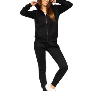 Survêtement tendance pour femme avec fermeture éclair, broderie color block personnalisée, coupe-vent en nylon deux pièces, nouveau design - Product Image 1