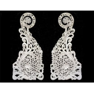 Nuevos paneles de decoración para escenarios de bodas, paneles de paisley plateados con tallado floral, paneles de fondo de lujo, precio de fábrica, EE. UU. - Product Image 1