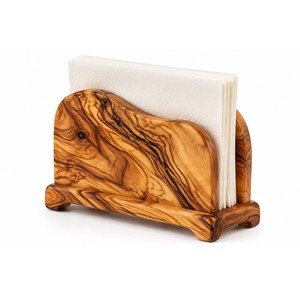 Porte-serviettes en bois d'olivier turc en gros |   Meubles de salle à manger artisanaux |   Aqdus Saleem - Product Image 1