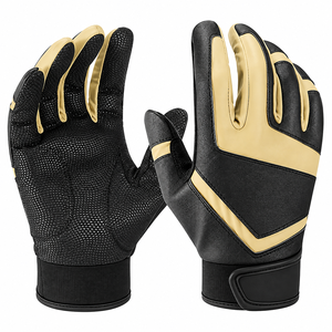Cheap Price Custom Made Baseball Batting Gloves in Top Quality Custom Leather Comfortable Customized Baseball Batting Gloves - Product Image 6