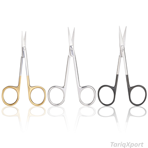 Ciseaux à cuticules professionnels pour manucure, extra fins, tranchants, courbés, petits ciseaux de 3,5 pouces, logo personnalisé avec emballage personnalisé - Product Image 6