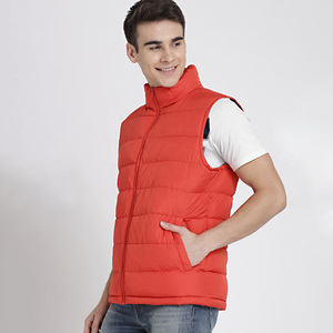 Gilet matelassé pour homme en gros, veste sans manches isolée de haute qualité, nouvelle collection 2026, fournisseur de vêtements d'extérieur d'hiver avec logo personnalisé - Product Image 3