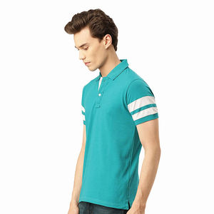 Polo pour homme en coton et polyester à manches courtes, style décontracté, personnalisable – Nouvelle collection en promotion - Product Image 5