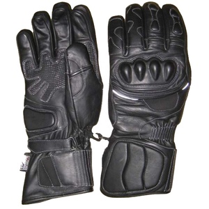 Gants d'hiver pour moto en cuir véritable noir Keven Impex, imperméables et respirants, logo personnalisé, prix bas, USA - Product Image 1