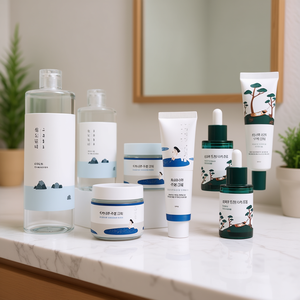 Set de Cuidado Facial Coreano Round Lab con Ingredientes Naturales para el Cuidado Diario - Product Image 3