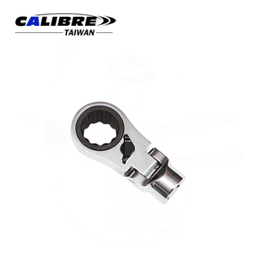 Juego de Llaves de Trinquete con Cabeza Flexible de 8 Piezas, 10-19 mm, 3/8'', CRV, para Uso Industrial, Bricolaje y OEM, Marca TAIWAN CALIBRE - Product Image 6