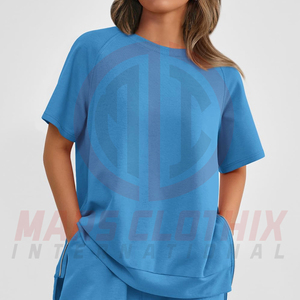 Conjunto Deportivo Ligero para Mujer, de Secado Rápido, para Verano, Fitness, Entrenamiento, Running, Camiseta y Pantalones - Product Image 6