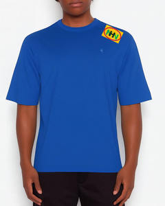 Camiseta de Hombre 100% Algodón, Tejida, Corta, Informal, Lisa, Personalizable con Estampado, Negra, Venta al Por Mayor - Product Image 6