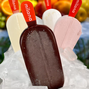 Barre de crème glacée enrobée de chocolat OEM, gelato au lait croustillant, dessert glacé au chocolat riche, marque privée, fournisseur en gros d'usine - Product Image 1