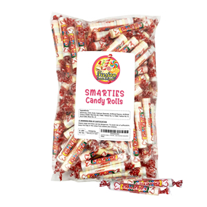 Rouleaux de bonbons fruités classiques en vrac, paquet de 5 livres, emballés individuellement, bonbons Smarties en rouleaux, idéal pour les célébrations et les fêtes - Product Image 3