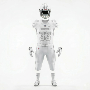 Conjunto de Uniforme de Fútbol Americano Personalizado para Adultos, Jersey y Pantalones con Sublimación de Alta Calidad, Ropa Deportiva de Entrenamiento - Product Image 3