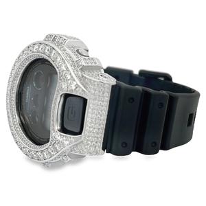 Reloj de Plata de Ley 925, Reloj Chapado en Plata Sólida, Reloj con Diamantes Moissanite para Hombre y Mujer, Joyería de Moda - Product Image 2