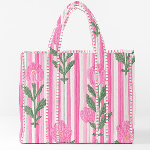 <span class=keywords><strong>Sac</strong></span> fourre-tout matelassé Monogramme <span class=keywords><strong>Flora</strong></span> Printemps pour femmes, nouvelle arrivée, <span class=keywords><strong>sac</strong></span> <span class=keywords><strong>à</strong></span> <span class=keywords><strong>main</strong></span> en polyester pour filles - Product Image 5
