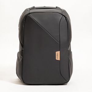 Classic <b>Black</b> Leather Business <b>Backpack</b> Large Capacity Laptop <b>Backpack</b> Waterproof Durable <b>Backpack</b> - Product Image 1