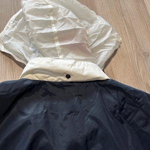 Men's Lightweight Waterproof Zip-Up Windbreaker Jacket 90s Fashion Colour <b>block</b> Sport Style Oversized for Men and Women Jacket - Product Image 2