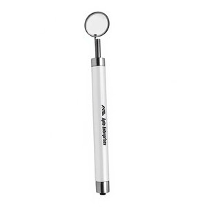Miroir buccal dentaire de qualité supérieure avec lumière LED, manche blanc, acier inoxydable, examen oral pour dentistes, instruments chirurgicaux - Product Image 5