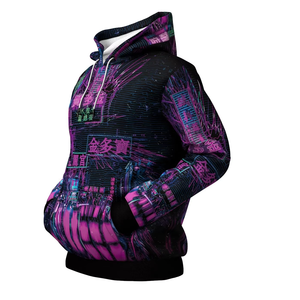 Sudadera con Capucha para Hombre, Diseño Color Block, Corte Regular, Felpa Francesa, Casual, Manga Larga, con Bolsillos, para Otoño - Product Image 6
