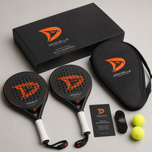 Raqueta de pádel de carbono 12K personalizada, raqueta de pádel Diamond Power, raquetas de pádel Diamond al por mayor - Product Image 4