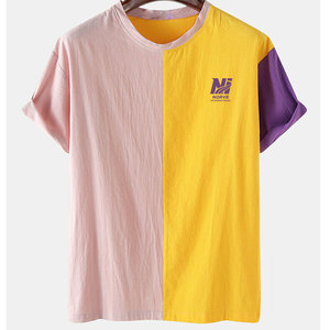 เสื้อยืดผู้ชายระบายอากาศได้ดี MOQ ต่ำ รับออกแบบโลโก้ เสื้อยืดผู้ชายขายส่ง เสื้อยืดผู้ชายผลิตตามสั่ง - Product Image 1