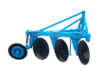 Charrue à disques certifiée CE, attache 3 points pour tracteur, haute précision et longue durée de vie