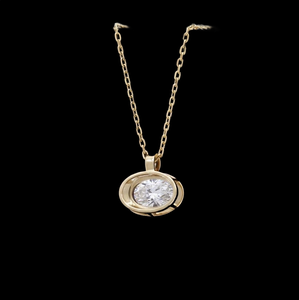 Colgante Chapado en Plata 925 de la Mejor Calidad, Estilo Hiphop, Unisex, Joyería para Uso Diario, Certificado por IGI de Gujarat, India - Product Image 1