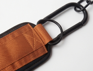 Ceinture de musculation en néoprène robuste avec chaîne, ceinture de musculation professionnelle en néoprène unisexe, ceinture de musculation à haute résistance - Product Image 4