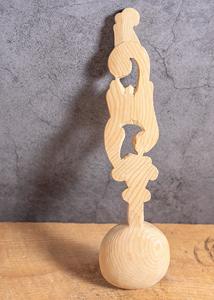 Cuchara de Té de Madera Natural Reutilizable, Cuchara para Café y Azúcar con Acabado Pulido, Utensilio de Cocina Ecológico - Product Image 6