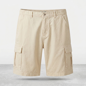 Pantalones Cortos Cargo Casuales para Hombre al por Mayor, 100% Algodón BCI, Color Liso, Estilo Urbano, Ecológicos, Antiarrugas, de Secado Rápido, Disponible para Marca Privada - Product Image 1