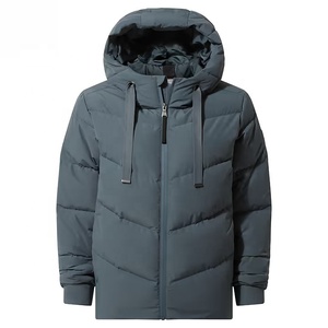 Chaqueta acolchada para mujer con capucha, abrigo de plumón con cremallera, ropa de abrigo de invierno, parka informal ligera y cálida, chaqueta acolchada para mujer - Product Image 2