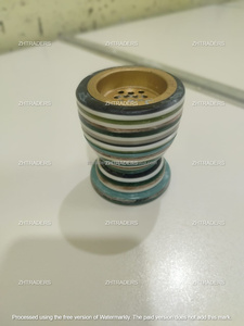 Quemador de madera epoxi de resina artesanal Mubkhar Premium decorativo Bakhoor para regalos de Eid Ramadan y experiencia de fragancia para el hogar - Product Image 2