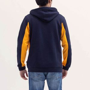 Nouveaux sweats à capuche pour hommes, manches courtes, couleur unie, 100% coton molletonné, style streetwear, avec poche - Product Image 5